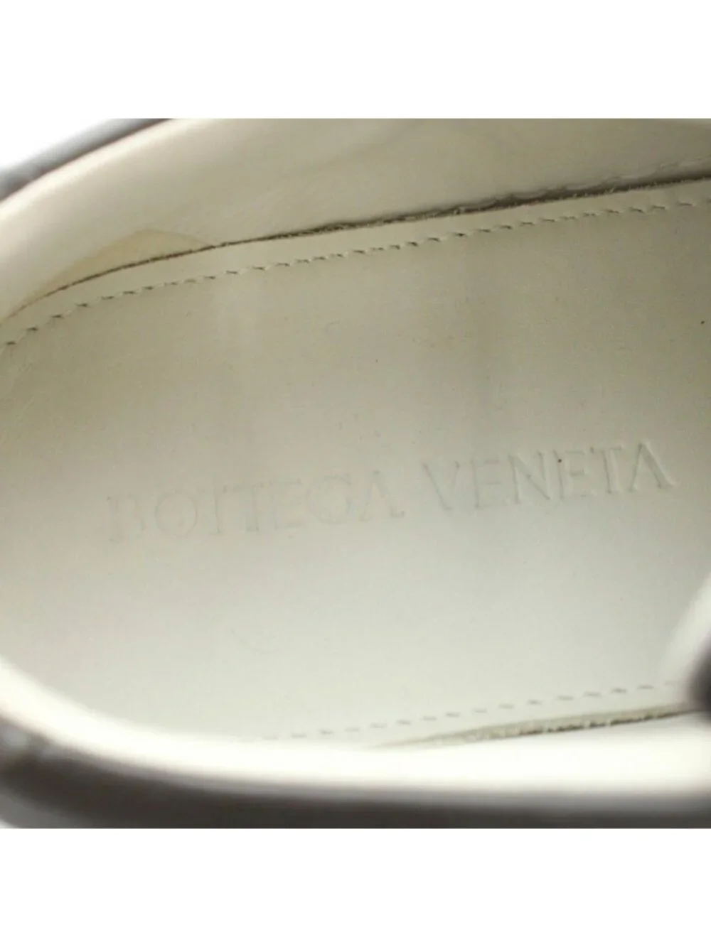 Bottega Veneta Sneakers Low Cut Leather Gray 39